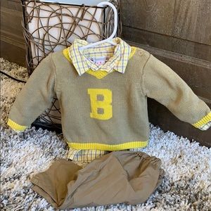 Bonpoint 3 piece outfit